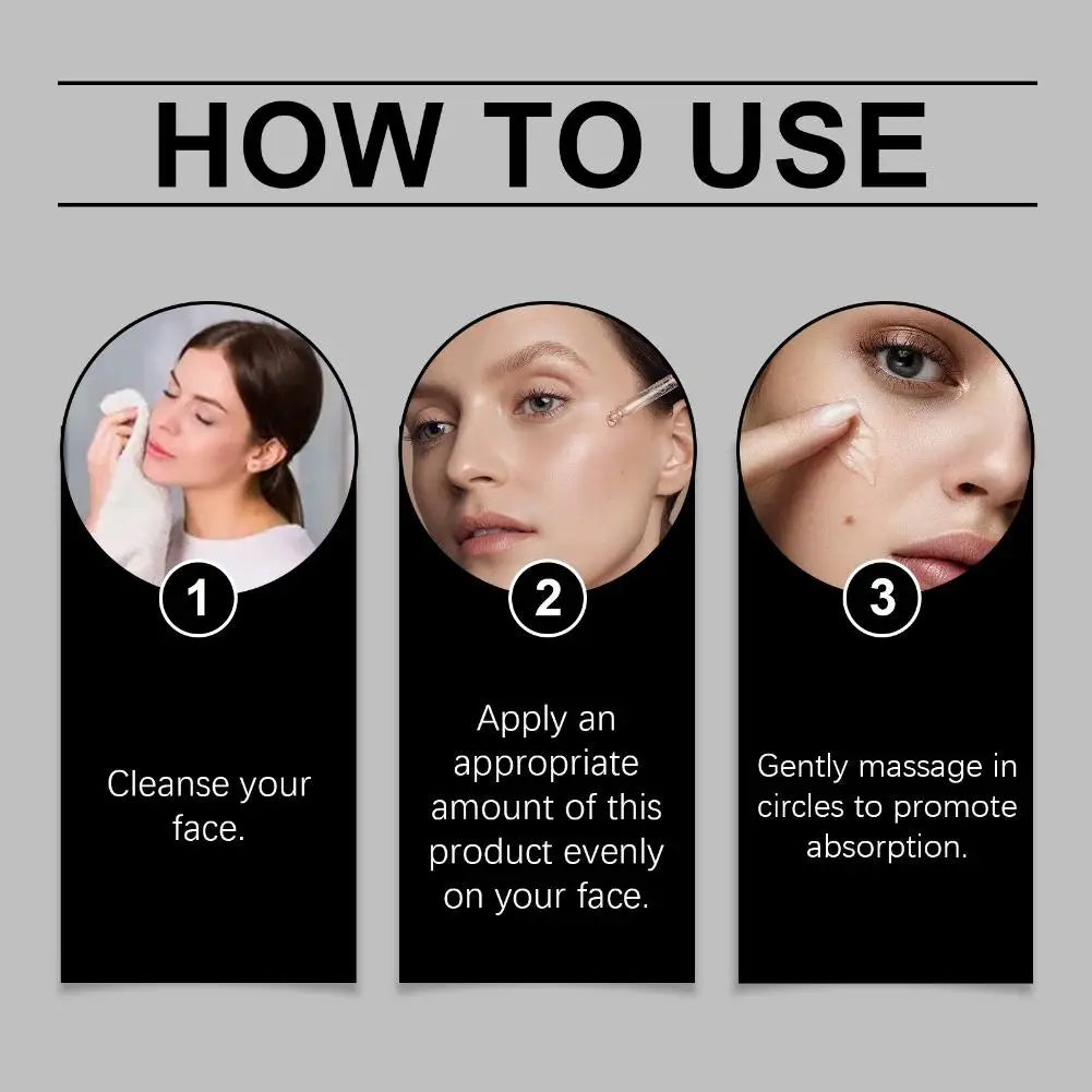 Moisturizing Serum Hydrating Improves Skin Texture Firms Brightens Reduces Fine Lines 30ml