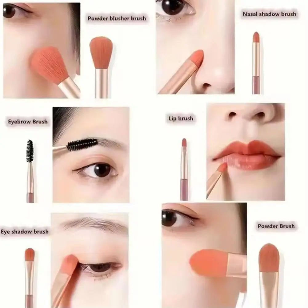 Makeup Brush 8pcs/Set Soft Concealer