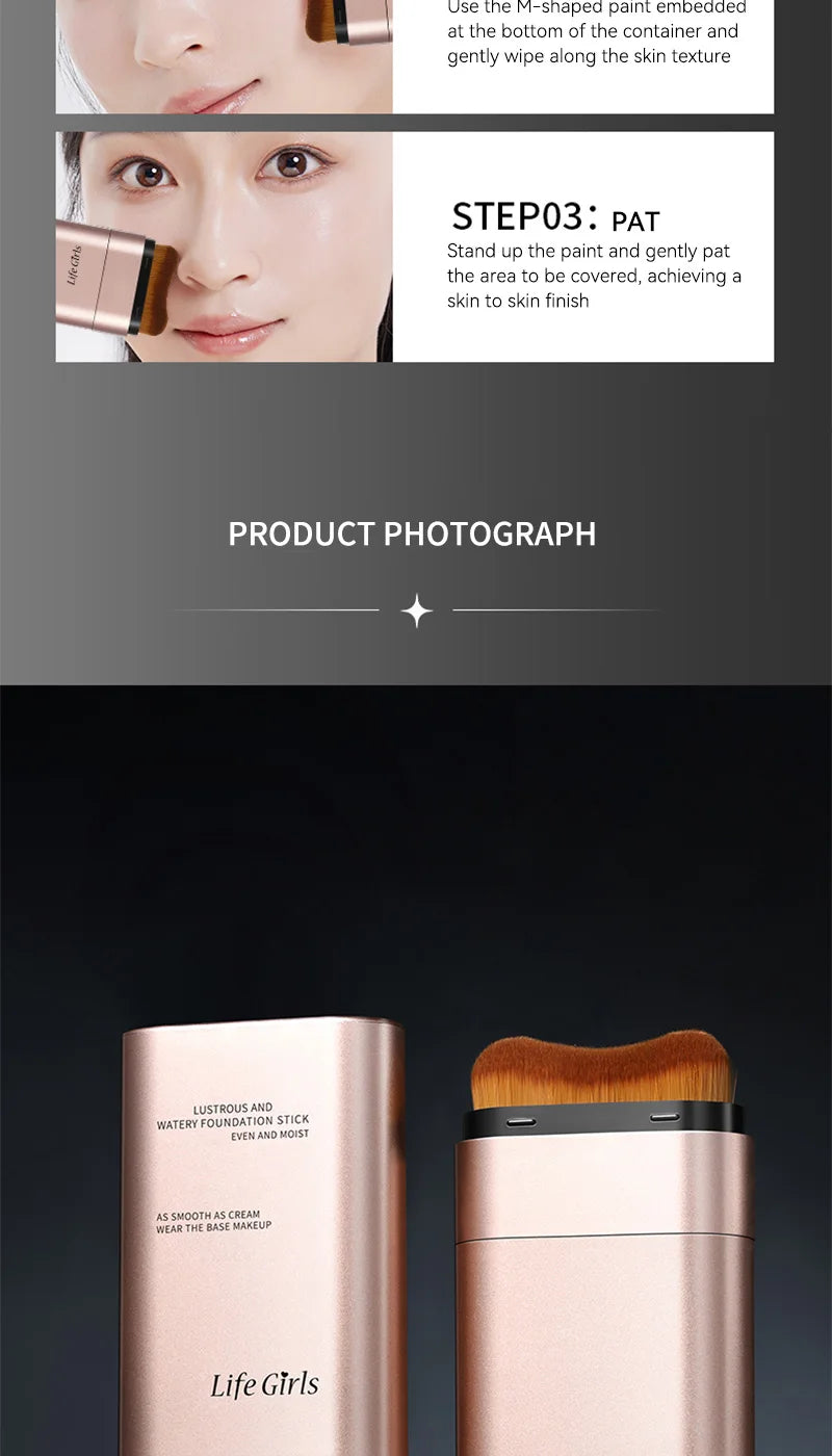 Clear and Moisturizing Foundation with a Natural Glow