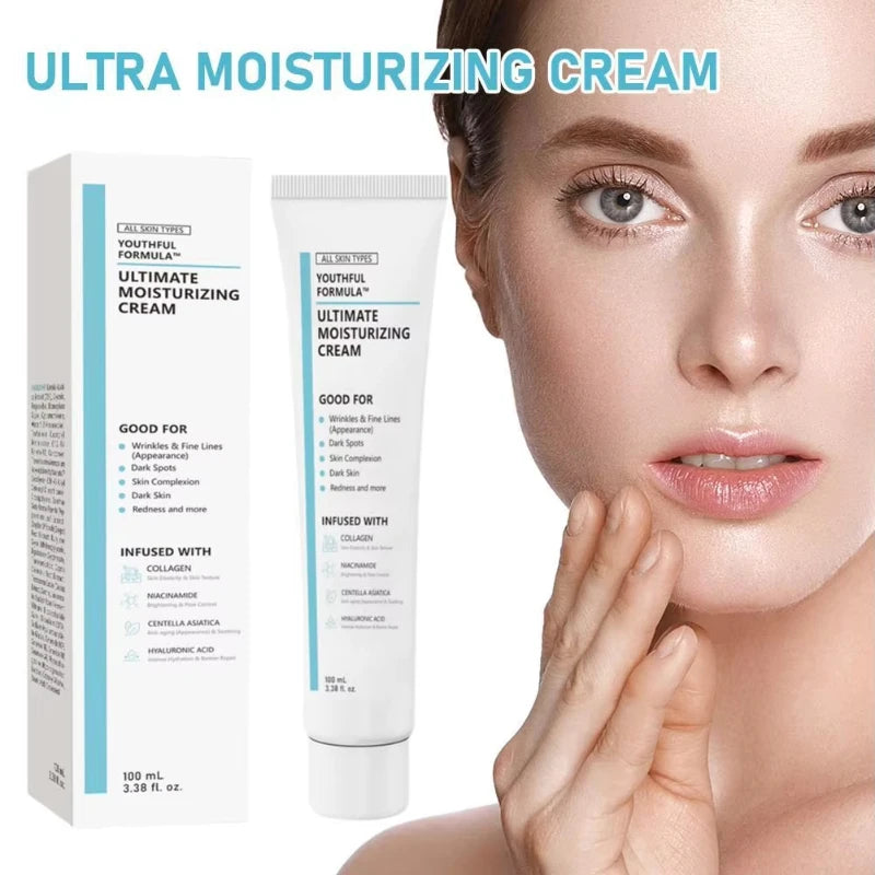 New Youthful Facial Moisturizer 100ml Nourishing Hydrating Whitening And Brightening Barrier Protection Deep Moisturizing Cream