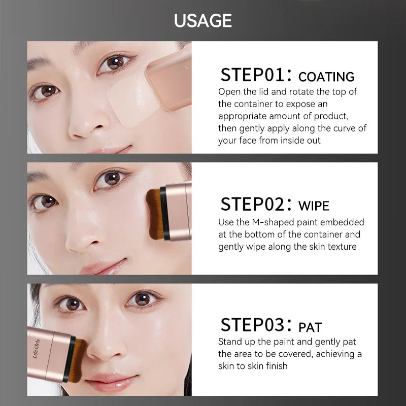 Clear and Moisturizing Foundation with a Natural Glow