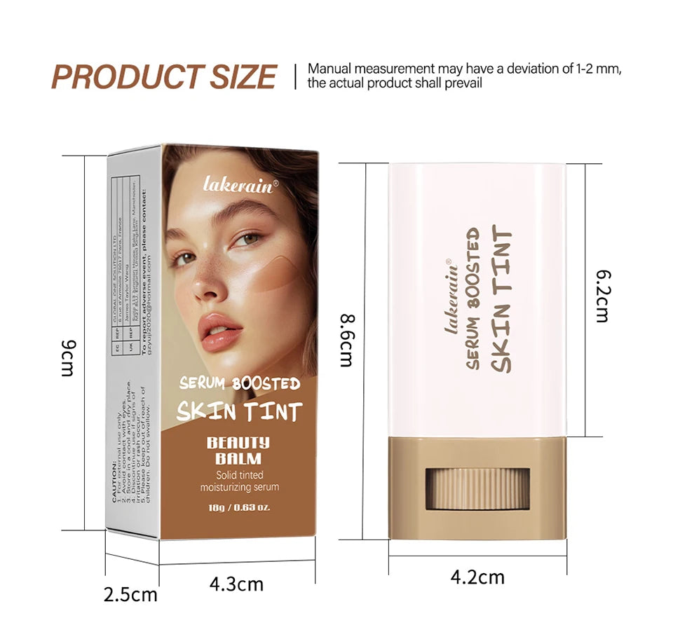 New Balm Serum Boosted Skin Tint Silky Texture Moisturizing