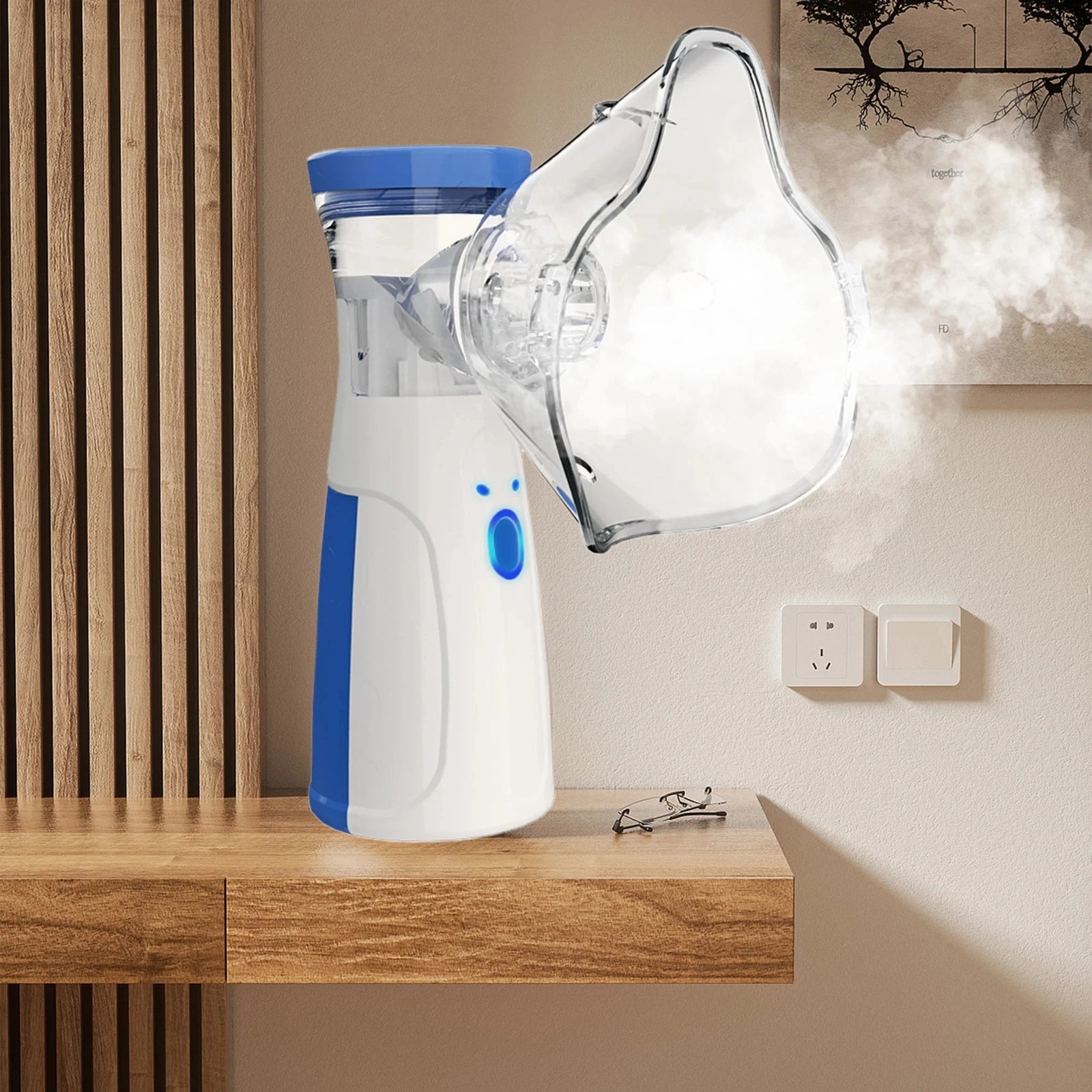 Moisturizing and Air Moisturizing with Water Tank Revitalize Facial Steamer