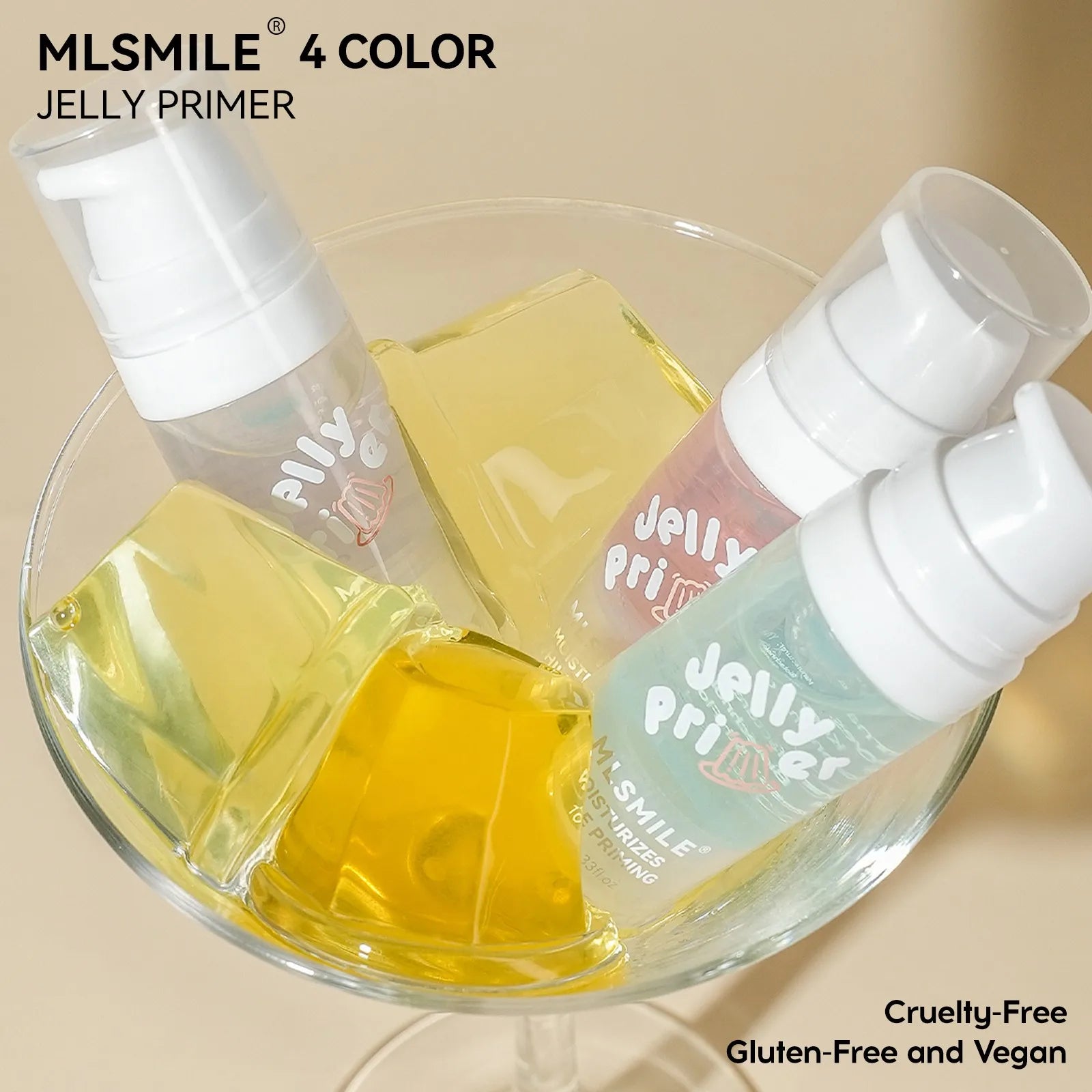 Hydration Boost Primer - Lightweight, Oil-Free, Matte Finish, Transparent Gel For All Skin Types