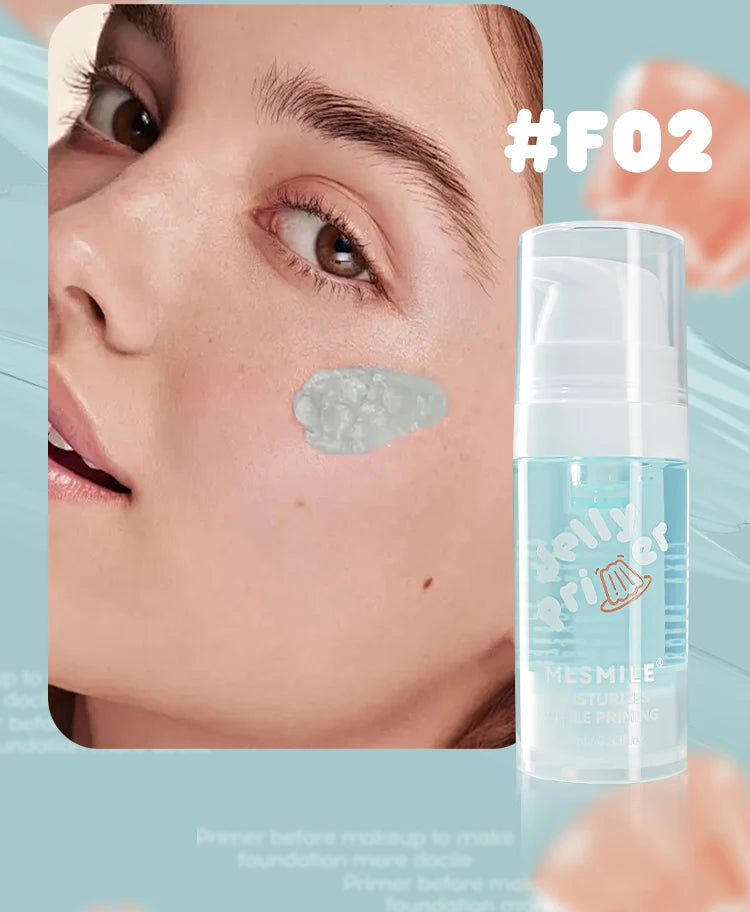 Hydration Boost Primer - Lightweight, Oil-Free, Matte Finish, Transparent Gel For All Skin Types