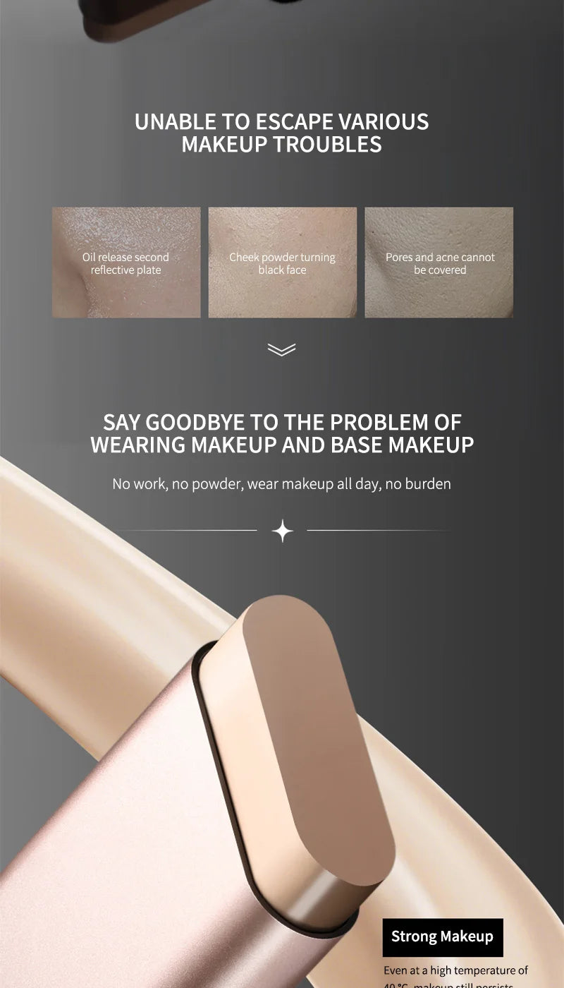 Clear and Moisturizing Foundation with a Natural Glow