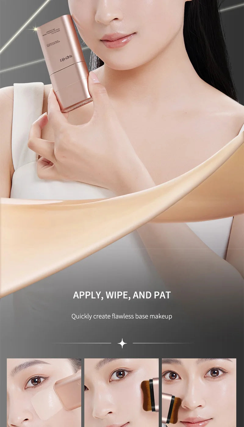 Clear and Moisturizing Foundation with a Natural Glow