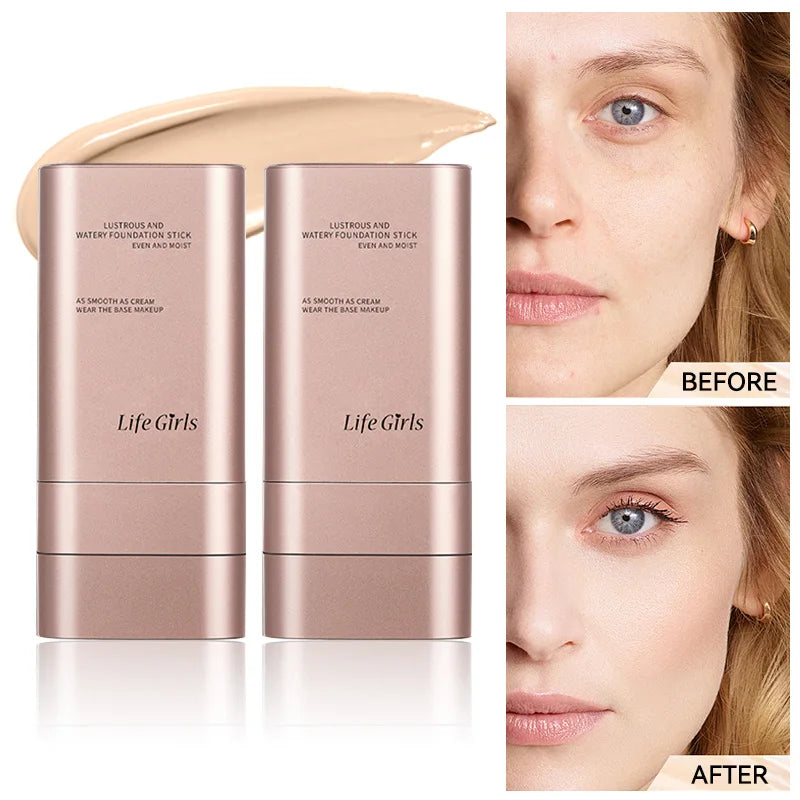 Clear and Moisturizing Foundation with a Natural Glow