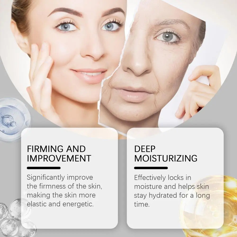 Moisturizing Serum Hydrating Improves Skin Texture Firms Brightens Reduces Fine Lines 30ml