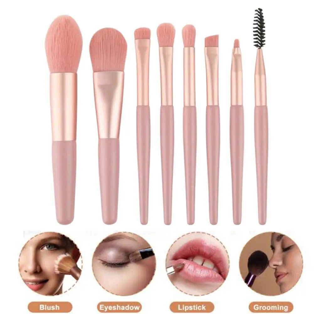 Makeup Brush 8pcs/Set Soft Concealer
